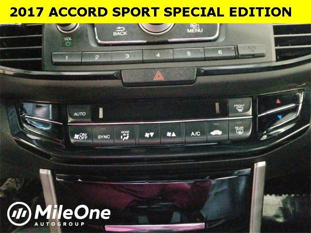 used 2017 Honda Accord car, priced at $14,400