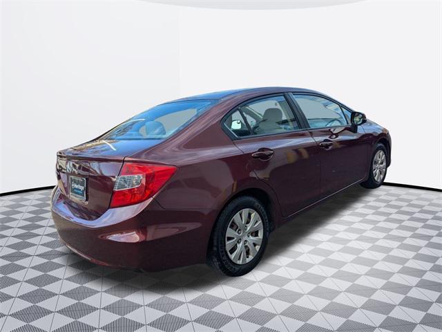 used 2012 Honda Civic car, priced at $9,300