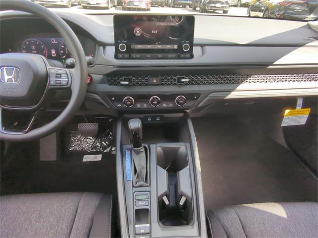 new 2025 Honda Accord car, priced at $30,319