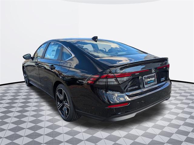 new 2025 Honda Accord Hybrid car, priced at $33,168