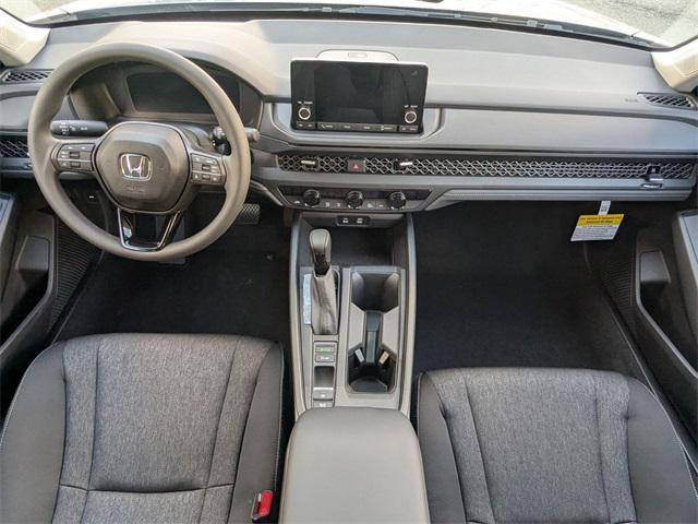 new 2025 Honda Accord car, priced at $30,750