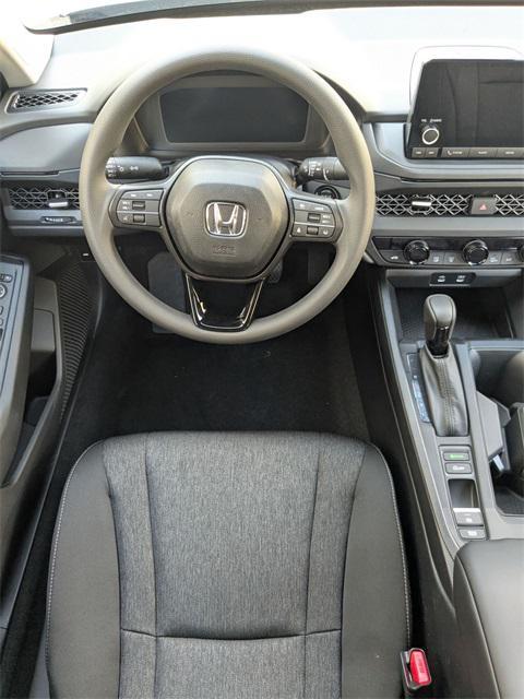 new 2025 Honda Accord car, priced at $30,750