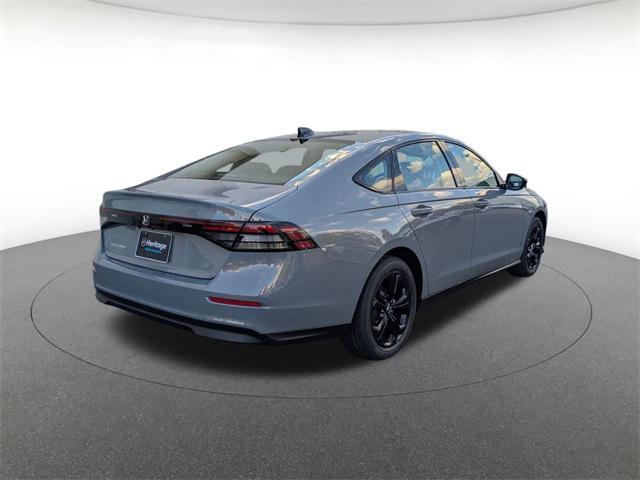 new 2025 Honda Accord car, priced at $30,750