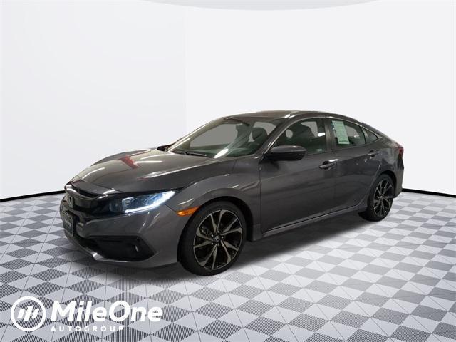 used 2021 Honda Civic car, priced at $19,000