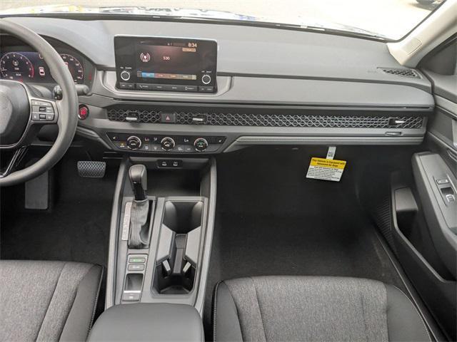 new 2025 Honda Accord car, priced at $30,474