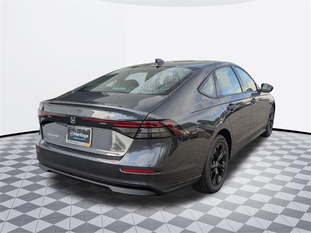new 2025 Honda Accord car, priced at $30,474
