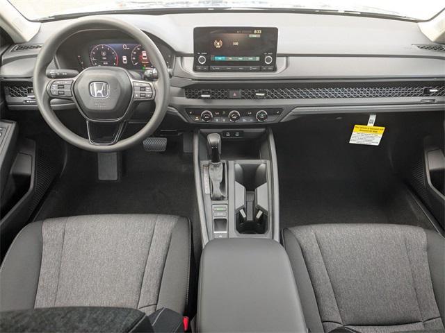 new 2025 Honda Accord car, priced at $30,474