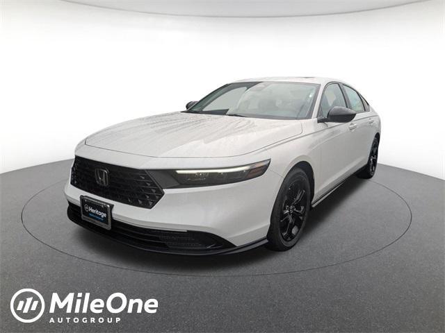 new 2025 Honda Accord car, priced at $30,705