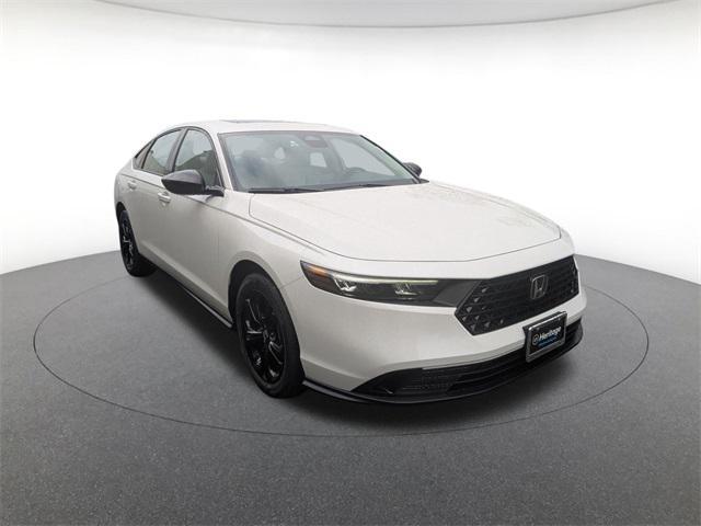 new 2025 Honda Accord car, priced at $30,705