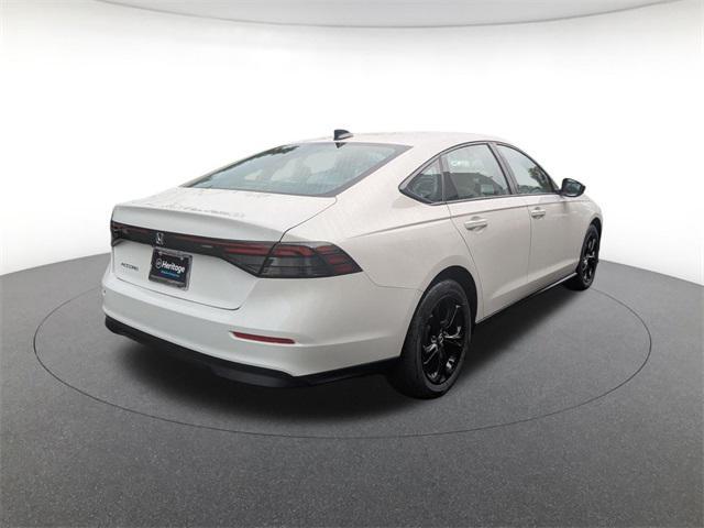 new 2025 Honda Accord car, priced at $30,705