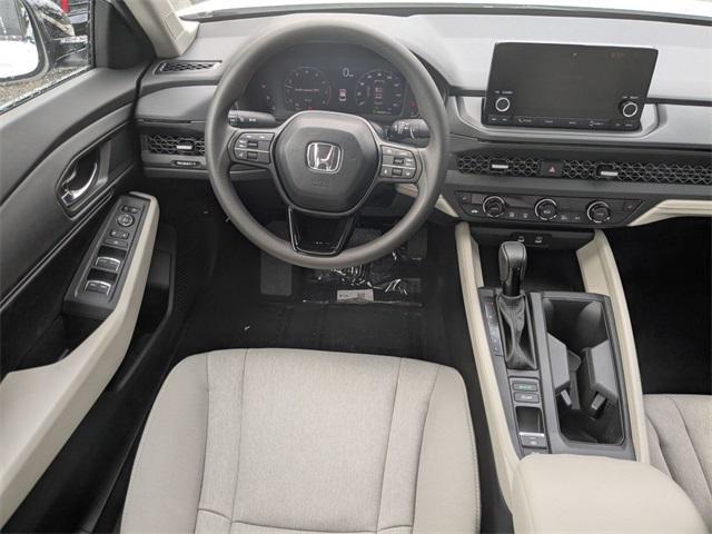 new 2025 Honda Accord car, priced at $30,705