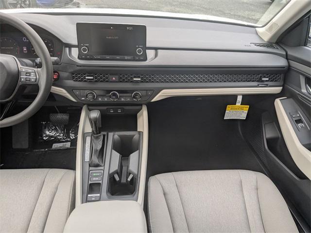 new 2025 Honda Accord car, priced at $30,705