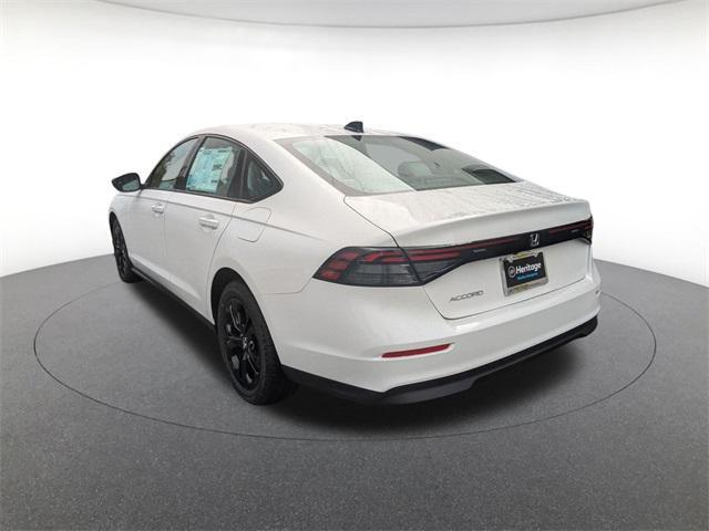 new 2025 Honda Accord car, priced at $30,705