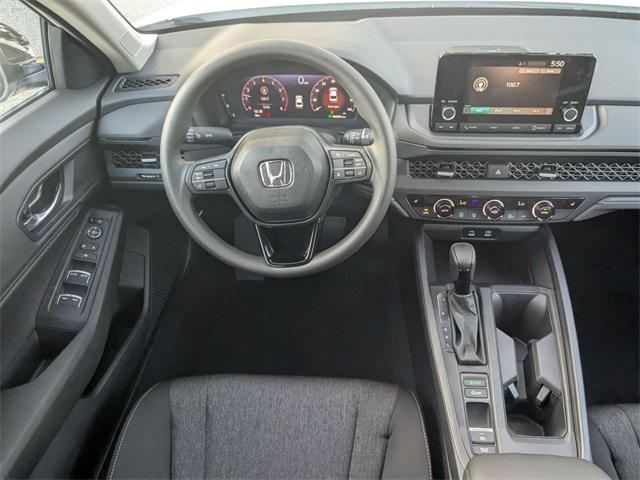 new 2025 Honda Accord car, priced at $30,750