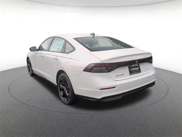 new 2025 Honda Accord car, priced at $30,750