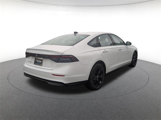 new 2025 Honda Accord car, priced at $30,750