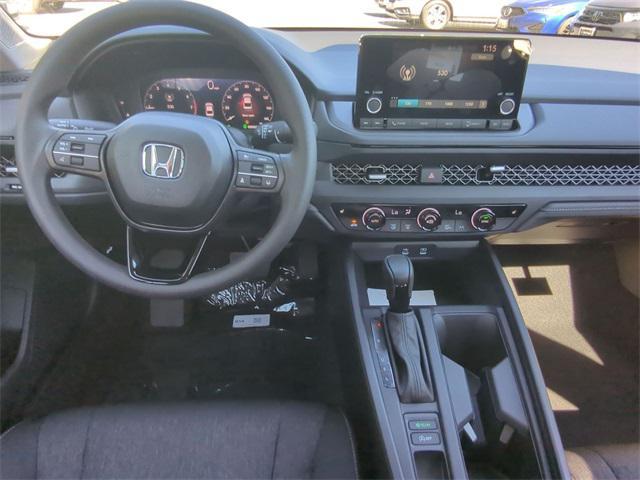 new 2025 Honda Accord car, priced at $30,750