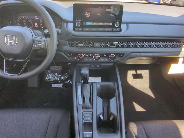 new 2025 Honda Accord car, priced at $30,750