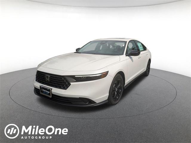 new 2025 Honda Accord car, priced at $30,705