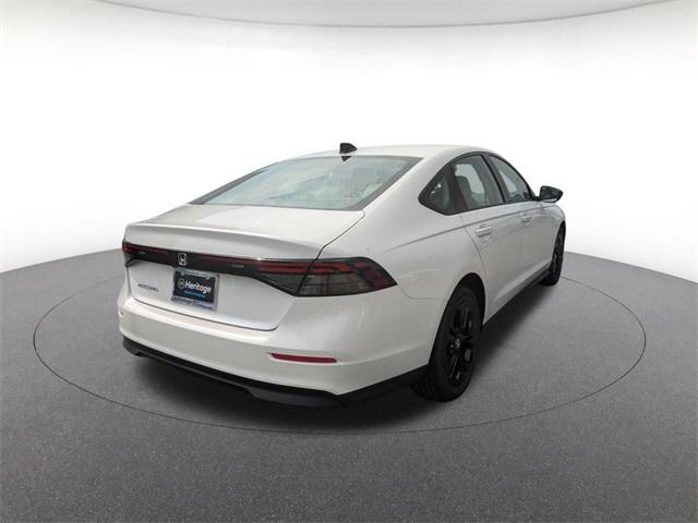 new 2025 Honda Accord car, priced at $30,705
