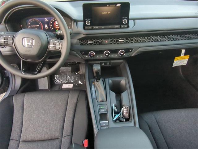 new 2025 Honda Accord car, priced at $30,705
