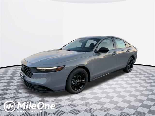 new 2025 Honda Accord car, priced at $30,705
