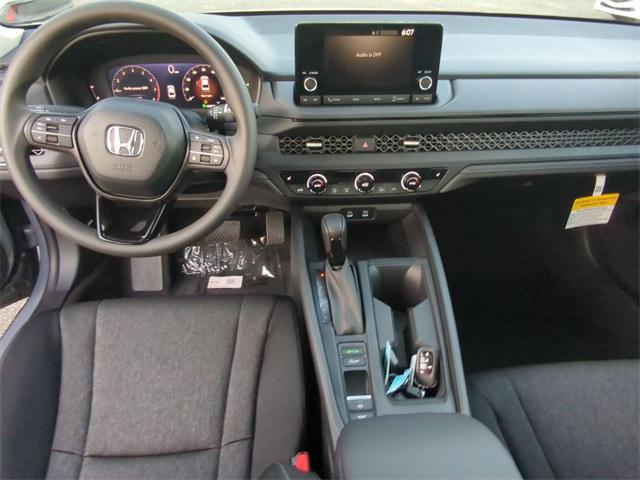new 2025 Honda Accord car, priced at $30,705