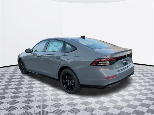 new 2025 Honda Accord car, priced at $30,705