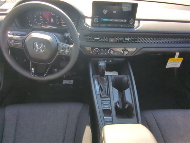new 2025 Honda Accord car, priced at $30,319
