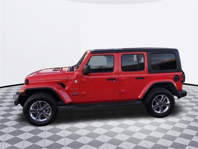 used 2021 Jeep Wrangler Unlimited car, priced at $30,600