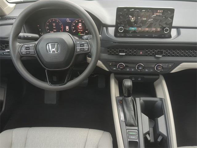 new 2025 Honda Accord car, priced at $30,705