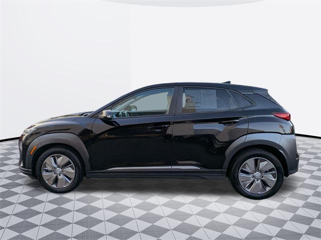 used 2021 Hyundai Kona EV car, priced at $22,800