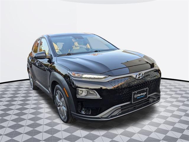 used 2021 Hyundai Kona EV car, priced at $22,800