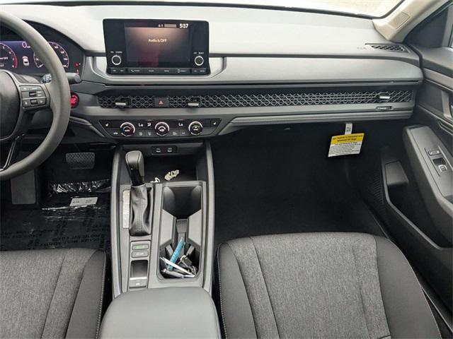 new 2025 Honda Accord car, priced at $30,705