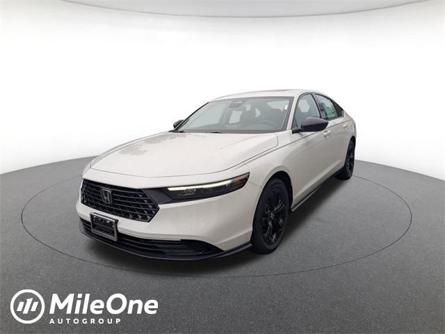 new 2025 Honda Accord car, priced at $30,705