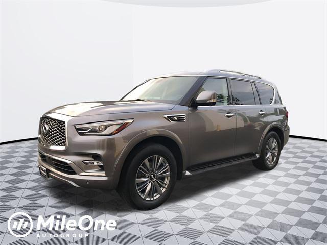 used 2021 INFINITI QX80 car, priced at $37,300