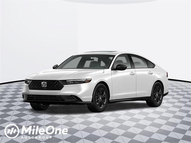 new 2025 Honda Accord car, priced at $30,850