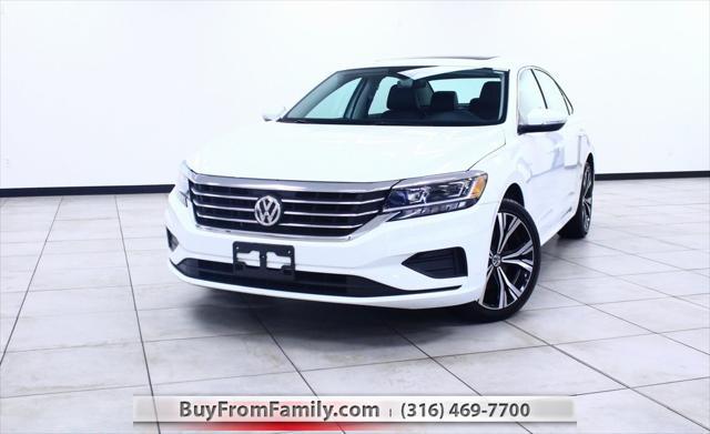 used 2022 Volkswagen Passat car, priced at $18,998