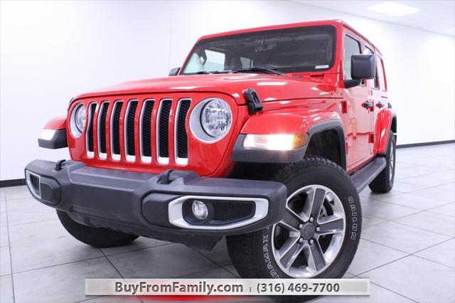 used 2021 Jeep Wrangler Unlimited car, priced at $30,688