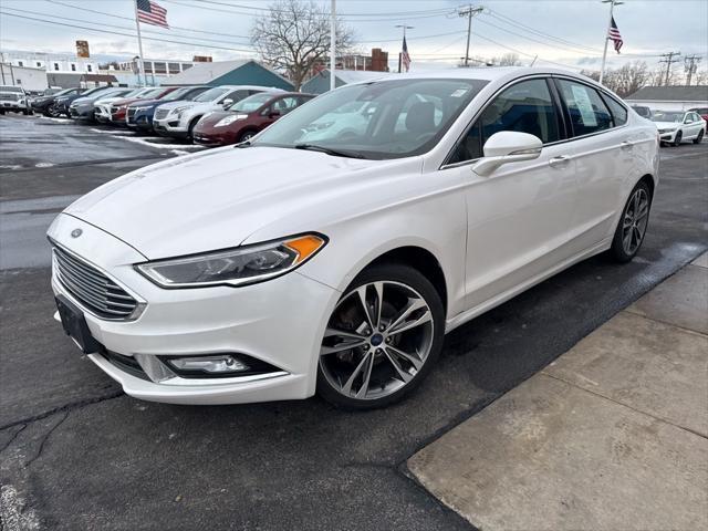 used 2017 Ford Fusion car, priced at $14,250