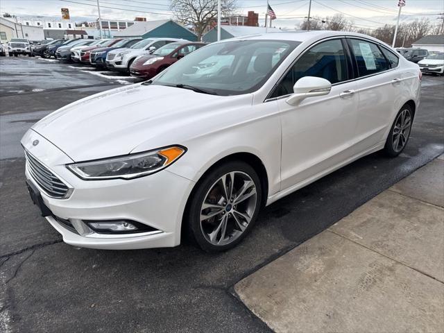 used 2017 Ford Fusion car, priced at $14,250