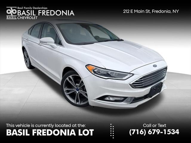 used 2017 Ford Fusion car, priced at $14,400