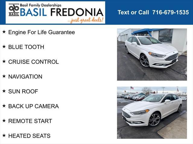 used 2017 Ford Fusion car, priced at $14,250