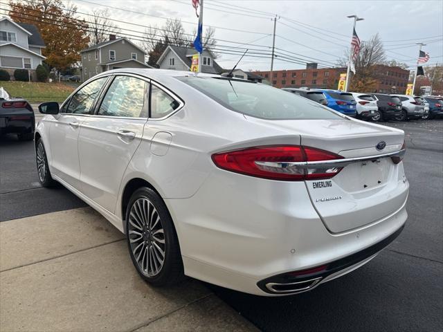 used 2018 Ford Fusion car, priced at $18,500