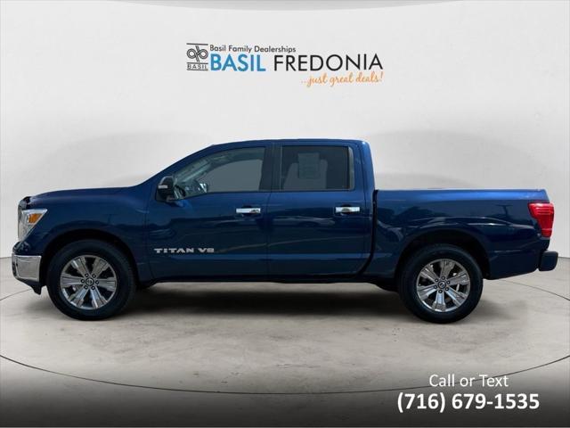 used 2018 Nissan Titan car, priced at $23,400