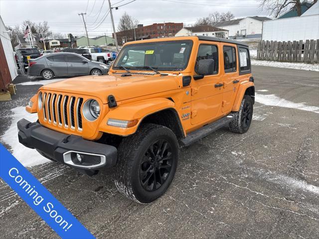 used 2021 Jeep Wrangler Unlimited 4xe car, priced at $31,000