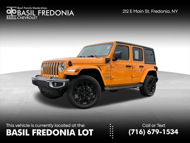 used 2021 Jeep Wrangler Unlimited 4xe car, priced at $31,000