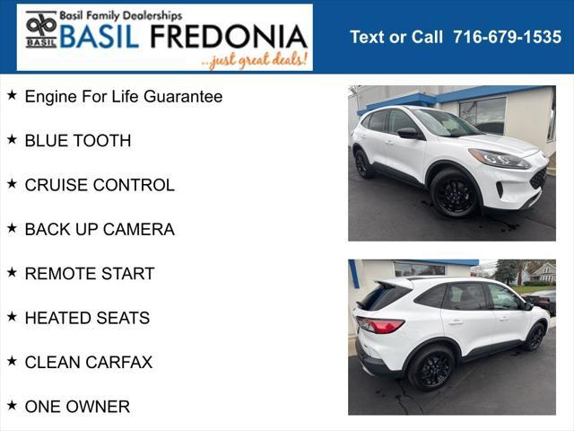 used 2020 Ford Escape car, priced at $19,500