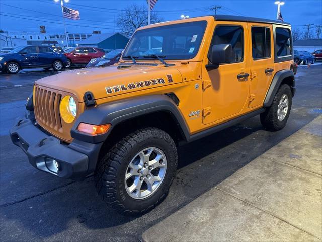 used 2021 Jeep Wrangler Unlimited car, priced at $27,500