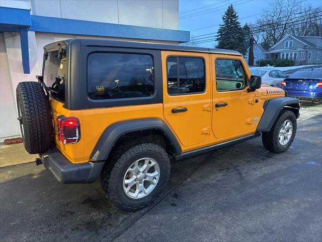 used 2021 Jeep Wrangler Unlimited car, priced at $27,500